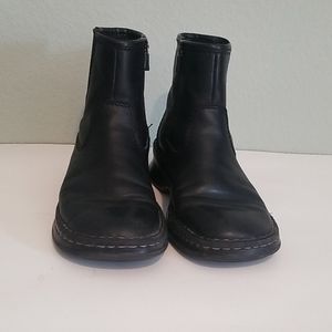 Bass Leather Black Ankle Boot